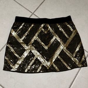 Sequin Express Mini Skirt